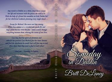 Sea landscape with the eye of Ireland in Howth, Ireland.