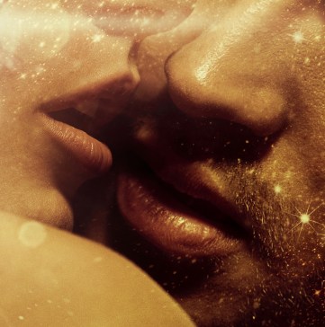 Close up picture of sensual lips